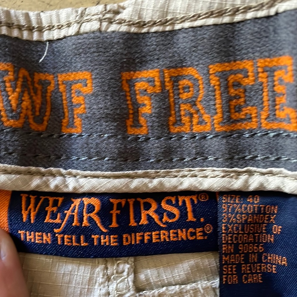 Wear first, men shorts, has been used